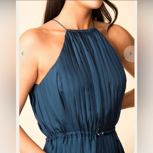 Tibi Mendini Twill Pleated Dress Size 6 NWT - Picture 3 of 14